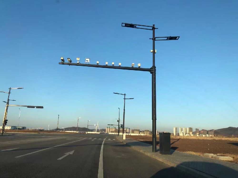 嵊州市黑龙江佳木斯综合路灯杆项目